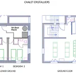 Шале Cristalliers - 5 Bedroom Luxury In With Log Fire And Hot Tub